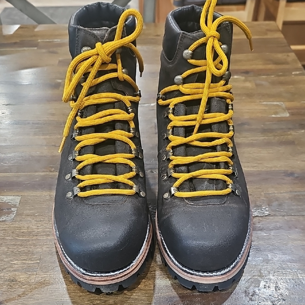 Frye Chocolate Hudson Hiker Boots
